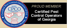 Patriot Pest Control, Inc. is a proud member of the Certified Pest Control Operators of Georgia.
